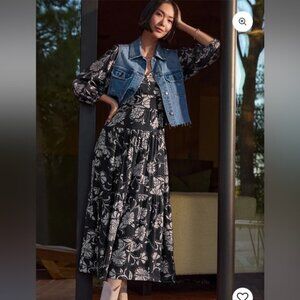 Z Supply Adelina Ari Floral Midi Dress